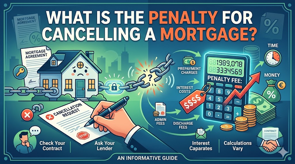 penalty for cancelling a mortgage