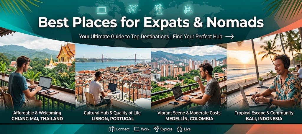 Best Places for Expats & Nomads