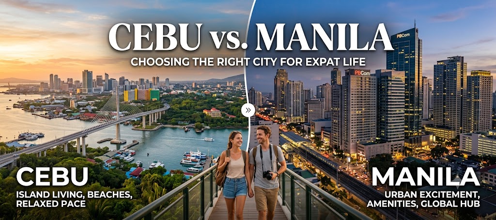 Cebu vs. Manila: Choosing the Right City for Expat Life