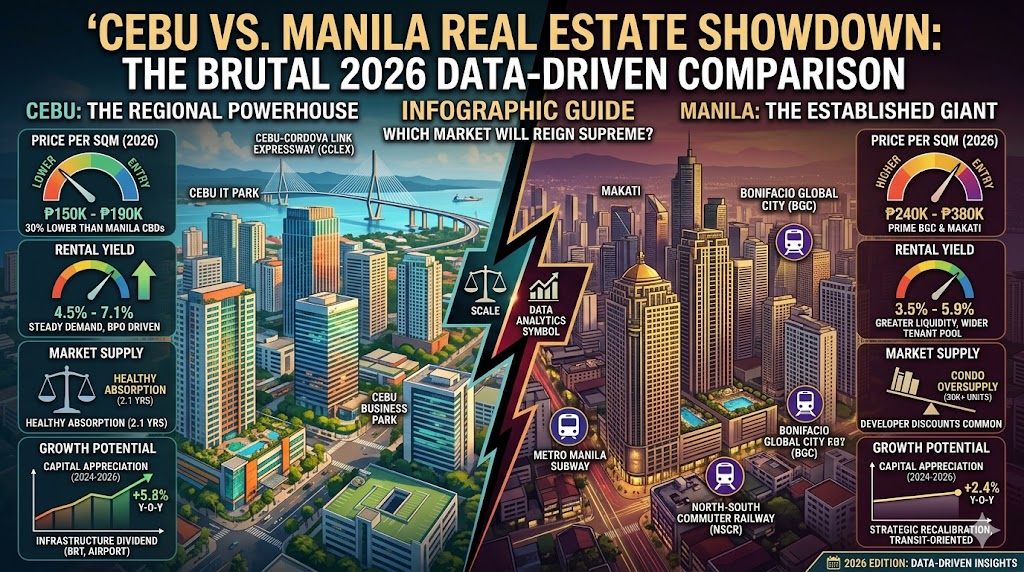 Cebu vs. Manila Real Estate Showdown