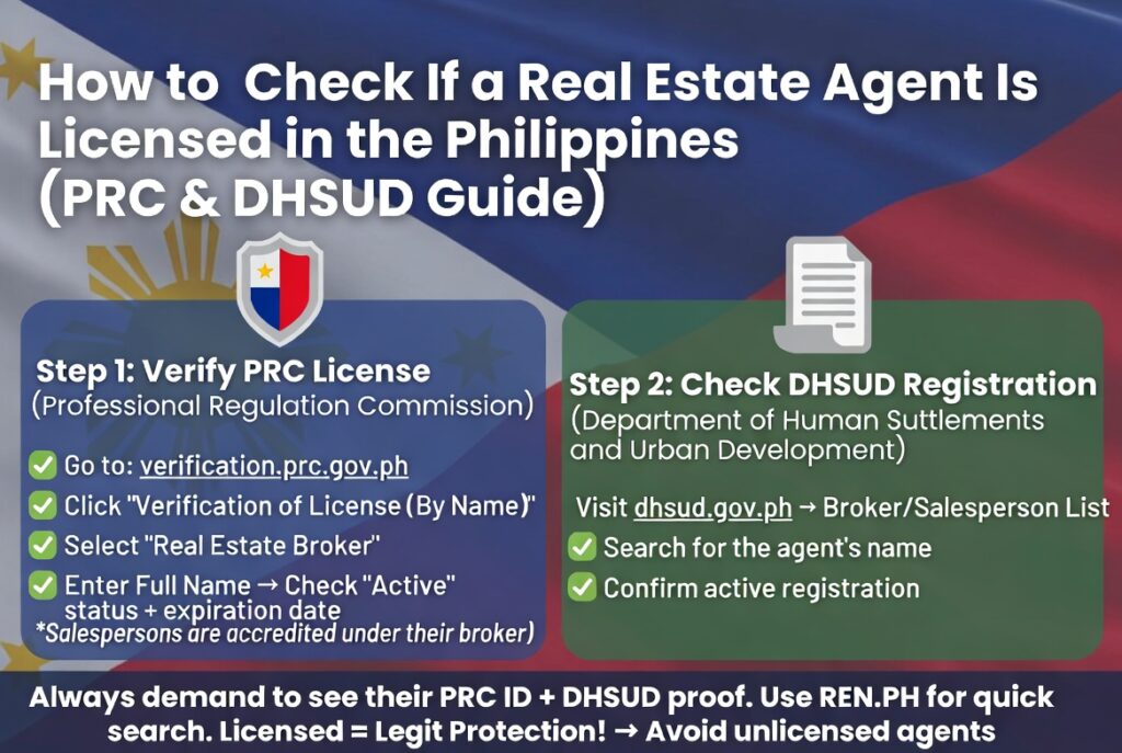 How to Check If a Real Estate Agent Is Licensed in the Philippines