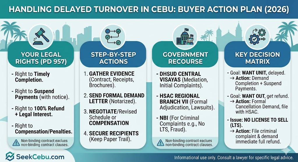 How to Handle a Delayed Turnover in Cebu