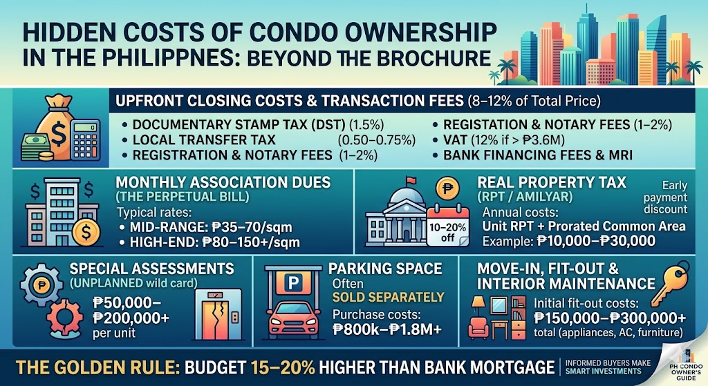 Hidden Costs of Owning a Condo in the Philippines