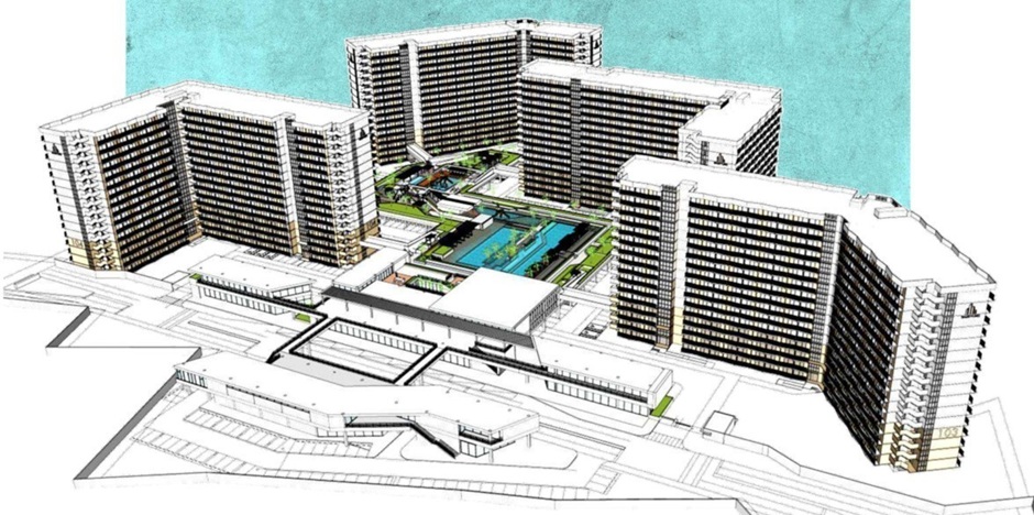 Saekyung Ocean Residences site development plan
