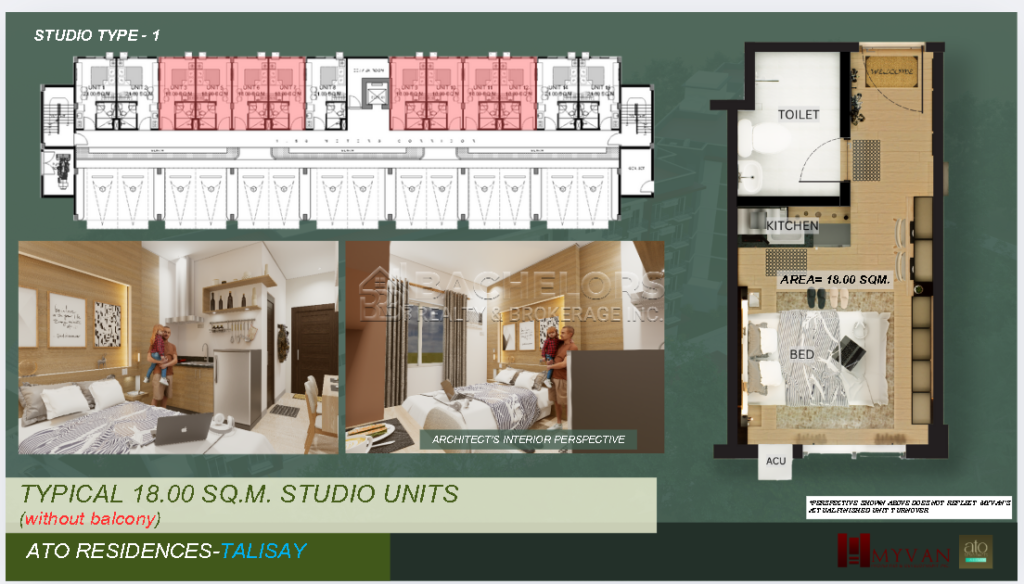 ato residences studio unit