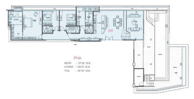 3 Bedroom Beachfront Penthouse For Sale in Mactan Cebu